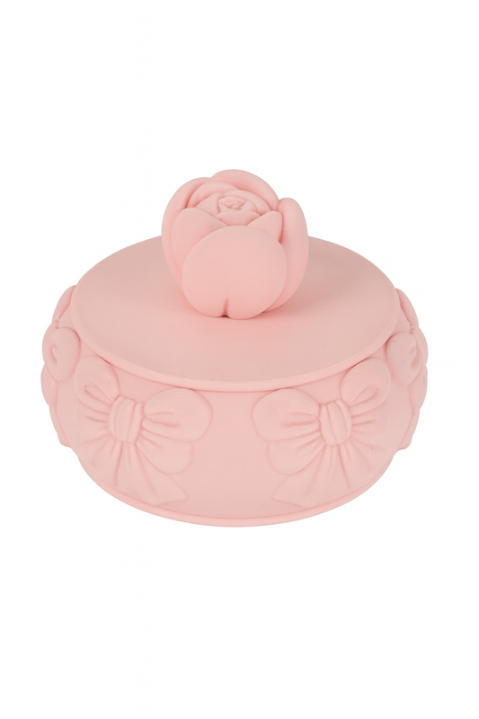 Rose Bow Jewelry Holder